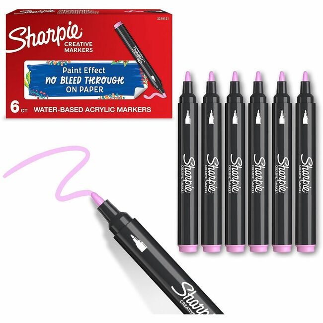 Sharpie / Expo / Prismacolor / Sanford Newell Brands / Sanford Sharpie / Expo / Prismacolor / Marker Shrp Bulcreate Pink SAN2218121