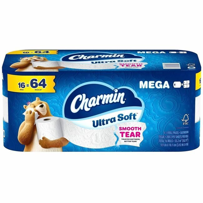Procter & Gamble P&G Professional / product-specific brand Charmin U Sft 2-PLY 16 MEGA PGC19266