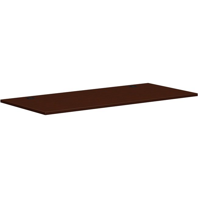The HON Company Worksurface Rectangle 66"W HONPLRW6630LT1