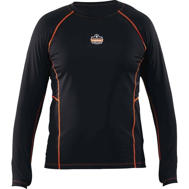Ergodyne Shirt Long Sleeve 2X Black EGO40206