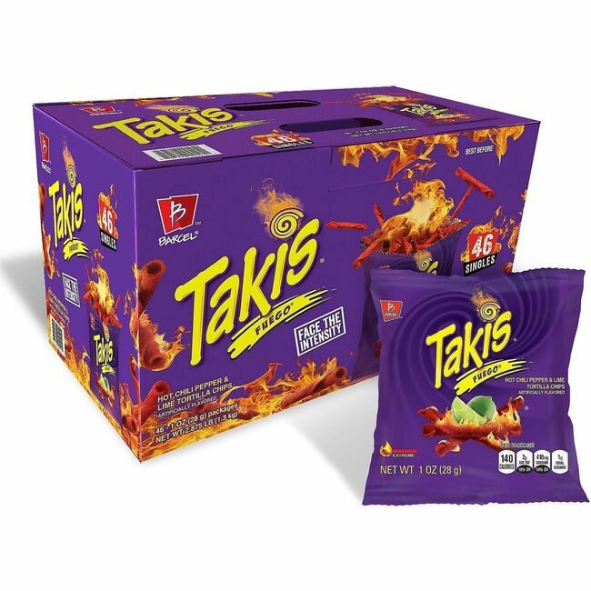 Varies / verify SKU SKU-LEVEL VERIFICATION REQUIRED Food Takis Fuego 46 Count GRR22002045