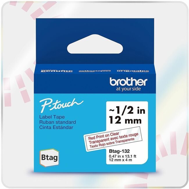 Brother International Tape Label Btag Rd On Cl BRTBTAG132