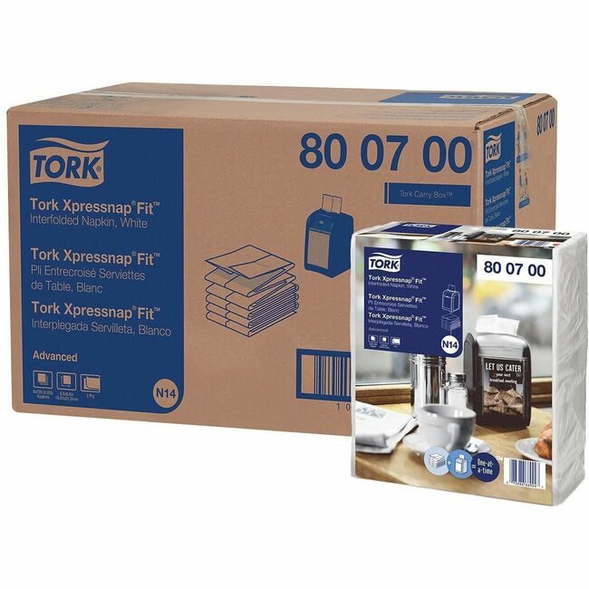 Essity Tork Napkins 2PLY White TRK800700