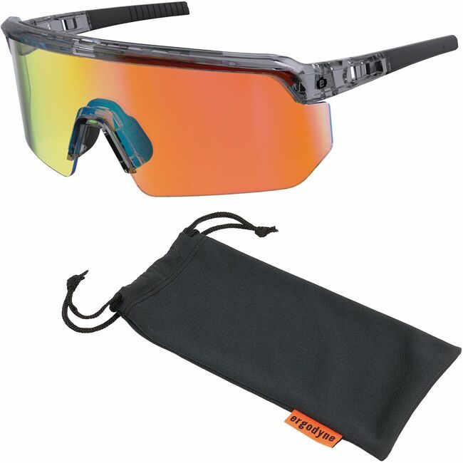 Ergodyne Glasses Afaspz Orng Clear EGO55060