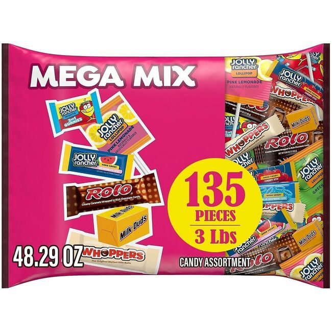 Varies / verify SKU SKU-LEVEL VERIFICATION REQUIRED Food Hersy Mega Mix 135 Count GRR24601176
