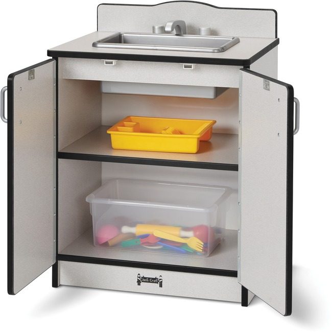 Jonti-Craft, Inc. Sink Play Kitchen Black JNT2408JCWW180