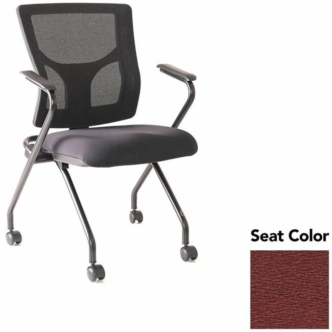 Lorell Chair Train W/Arm Carmine LLR6201947