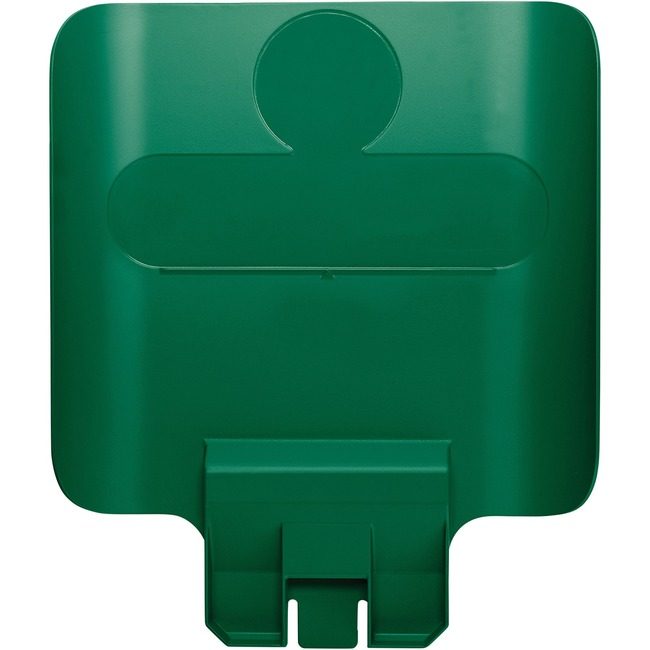 Rubbermaid Commercial Products Receptacle Blbrd Slimjim Green RCP2007908