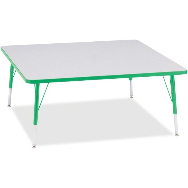Jonti-Craft, Inc. Table Square 48X48 Gy/Gn JNT6418JCE119
