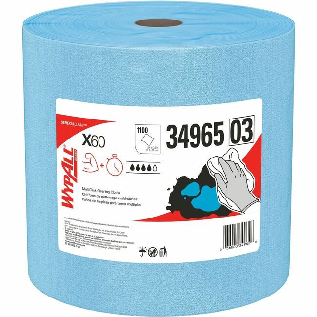 Kimberly-Clark Professional Kleenex / Scott / WypAll / Kimtech Wipers X60 Jumboroll KCC34965