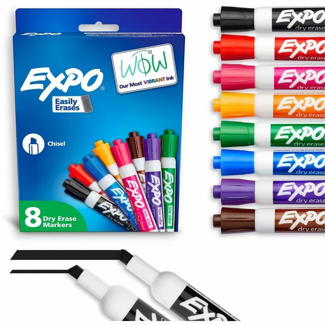 Sharpie / Expo / Prismacolor / Sanford Newell Brands / Sanford Sharpie / Expo / Prismacolor / Marker Dryers Lo Chisel 8 Pack SAN80078A