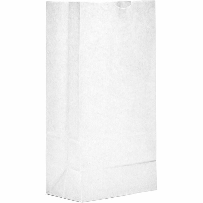 AJM Packaging Corporation BAG PAPER 8# WHITE AJMWB08NP5CES