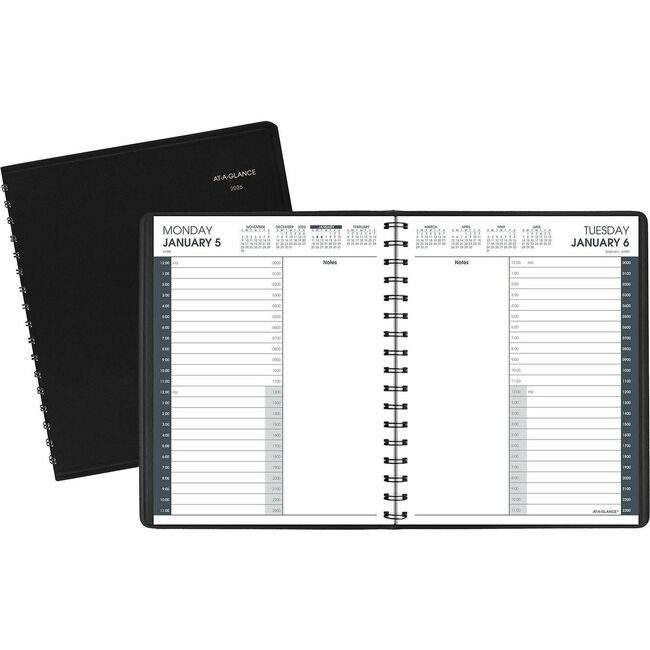 ACCO Brands AT-A-GLANCE Book Appt Daily 24/7 7X8.75 AAG70-824-05