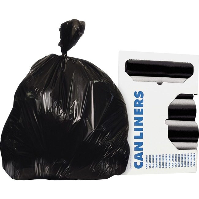 Heritage Bag / Novolex Liner Can 28X45 23GAL Black HERH5645PKR01