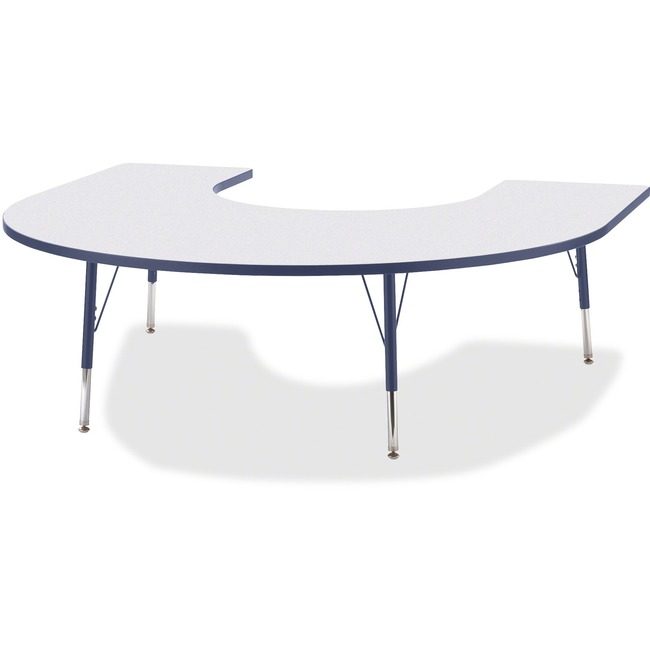 Jonti-Craft, Inc. Table Horseshoe 60X66 Gy/Ny JNT6445JCE112