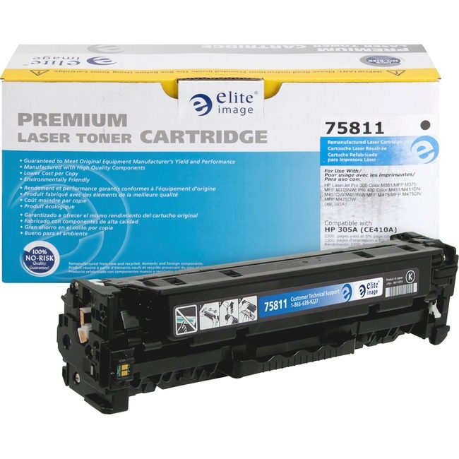 Elite Image Crtdg HP CE410A Black 2.2K ELI75811