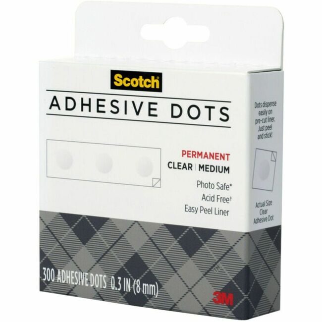 3M Company Dots Adhesive 300COUNT MMM010300M