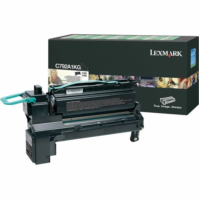 Lexmark International Toner 792 SRS Rtn P Black 6K LEXC792A1KG