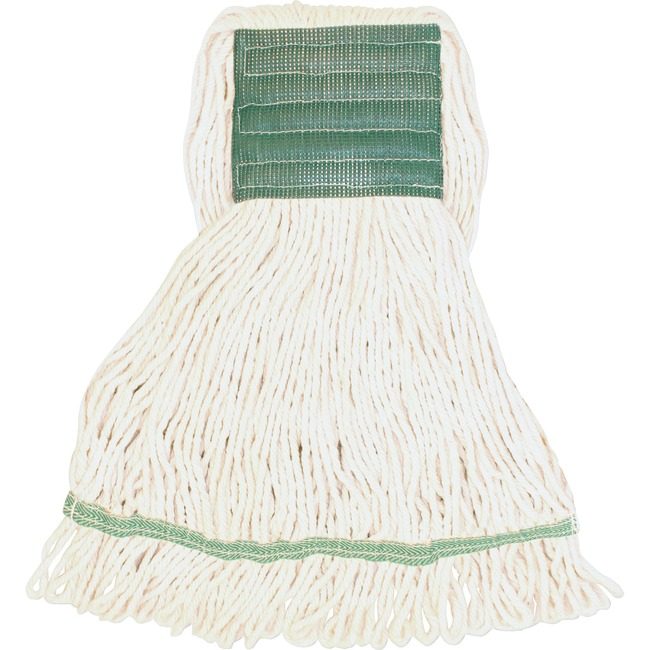 Genuine Joe Mop Medium Rayon Cotton White GJOMWH5B