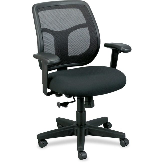 Eurotech Seating Mesh Sync/Tilt Seat Black EUTMT9400BLK