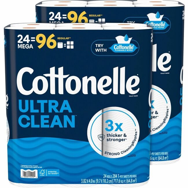 Kimberly-Clark Professional Kleenex / Scott / WypAll / Kimtech Paper Toilet Clean 24 KCC55492CT