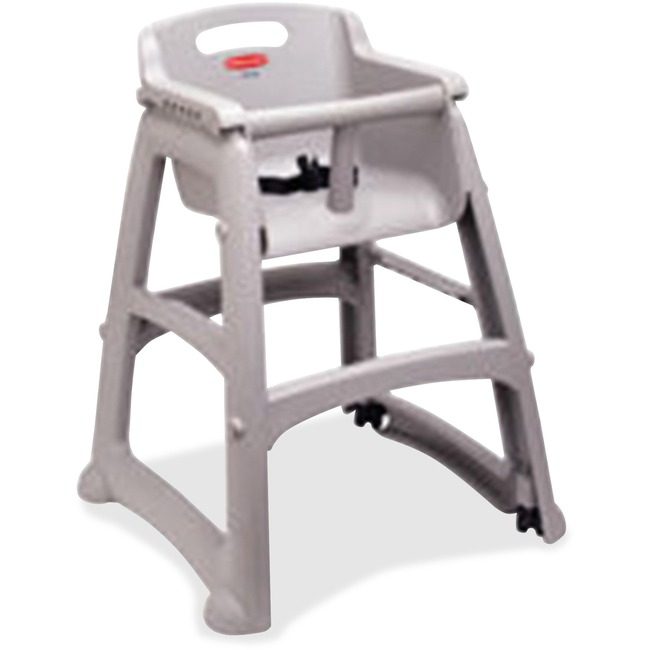Rubbermaid Commercial Products Chair High Plas Wo Whee RCP780608PLAT
