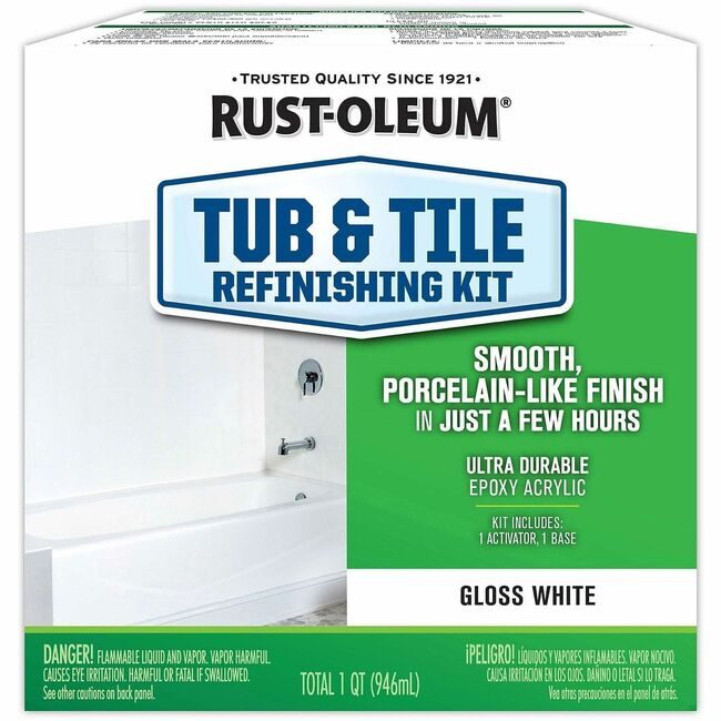 Rust-Oleum Tub&Tile Refnshng Kit White RST384165