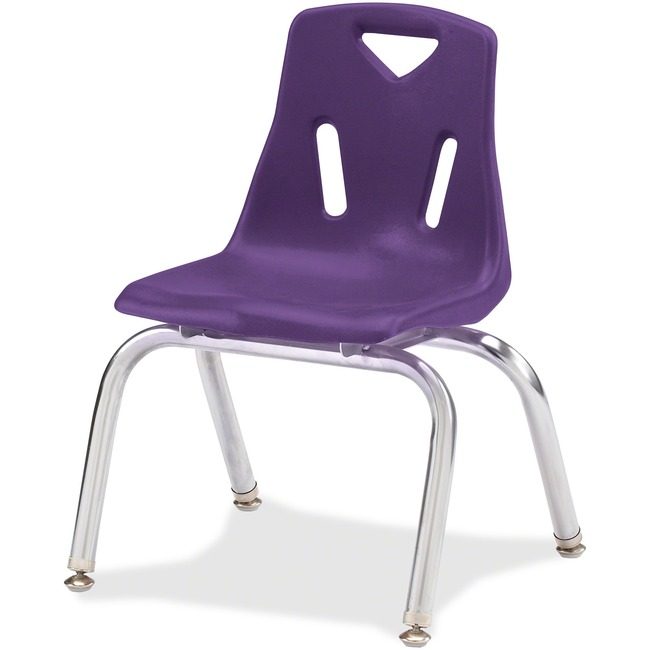 Jonti-Craft, Inc. Chair Stack Chrome 12"H Pe JNT8142JC1004