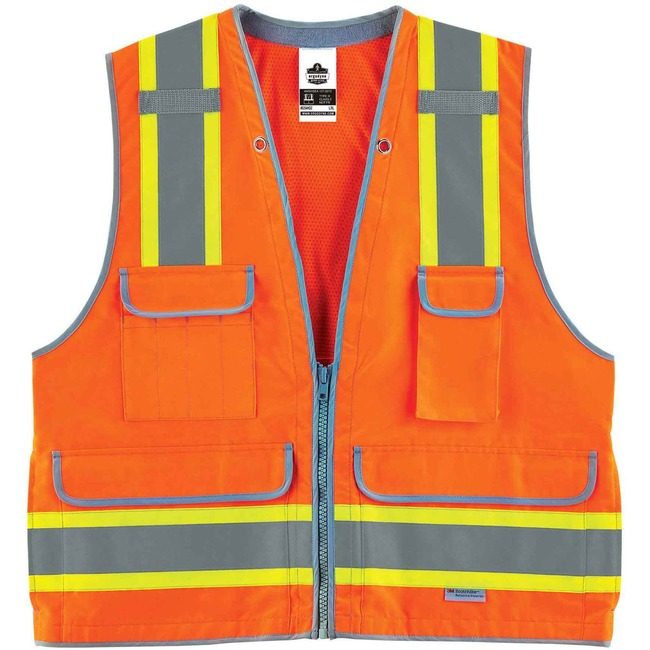 Ergodyne Vest Hd Surveyors S/M Orng EGO21453