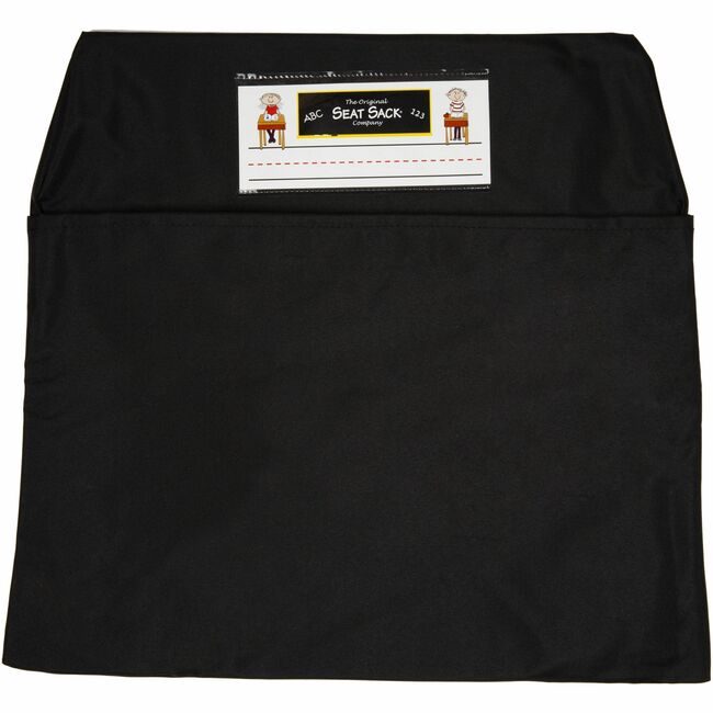 The Original Seat Sack Company Pocket Chair 17IN 25 Pack Black SSK17193
