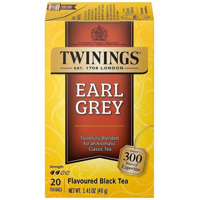 Twinings North America Tea Organic Earl Grey TWGF05326