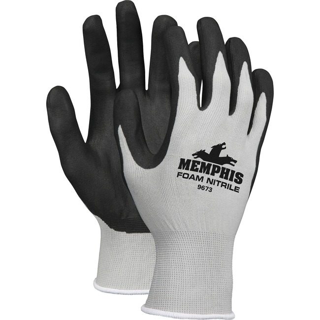 MCR Safety Glove Nylon Seamless Large MCS9673L