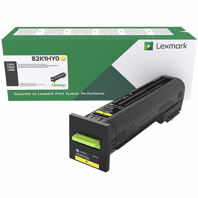 Lexmark International LXK CX820 825 860 YEL RTN 17K LEX82K0HYG