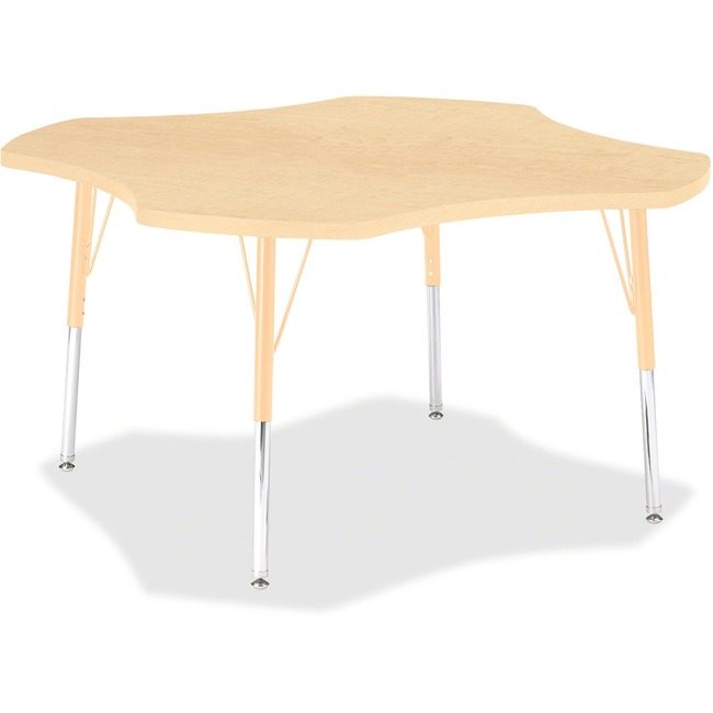 Jonti-Craft, Inc. Table Four Leaf 48" Maple JNT6453JCA251