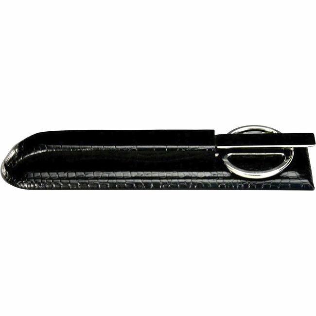 Dacasso Set Lib Lthr Crocemb Black DACA2219