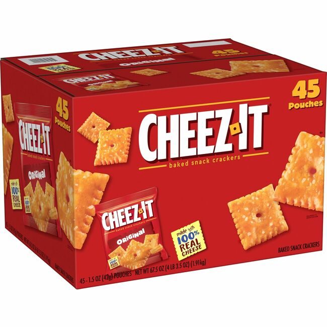 Kellanova Kellogg's Crackers Cheez-It Orig 45 Count KEB10201