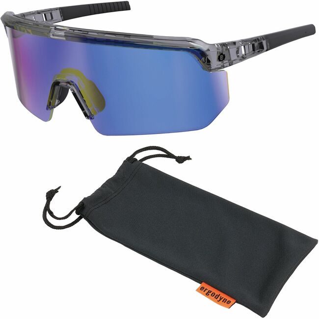 Ergodyne Glasses Safety Blue Clear EGO55011
