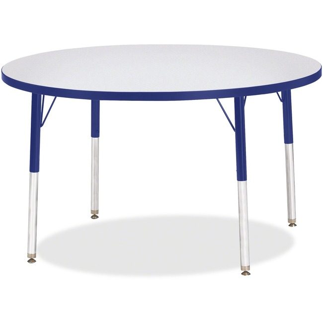 Jonti-Craft, Inc. Table Activity 42"RND Gy/Be JNT6468JCE003