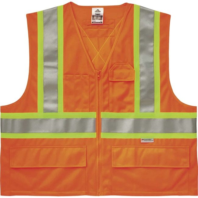 Ergodyne Vest X-Back L/Xl Orange EGO26185