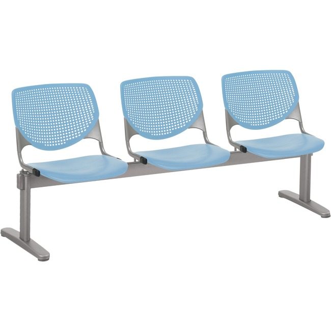 KFI Seating Beamseat 3SEAT Blue/Blue KFI2300BEAM3P35