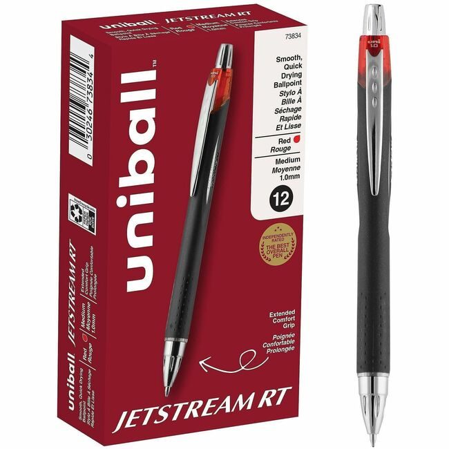 Mitsubishi Pencil Co. / uni-ball Pen Jetstream-Rt 1.0MM Red UBC73834