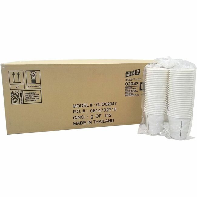 Genuine Joe Cup Compost 10OZ GJO02047