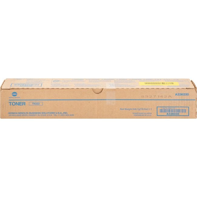 Konica Minolta Crtdg Lsr TN322 224 284 24K KNMA33K030