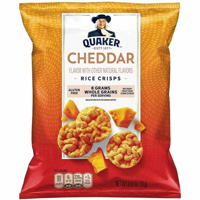 Varies / verify SKU SKU-LEVEL VERIFICATION REQUIRED Food Quaker Popped Cheese 60 Count GRR29500051