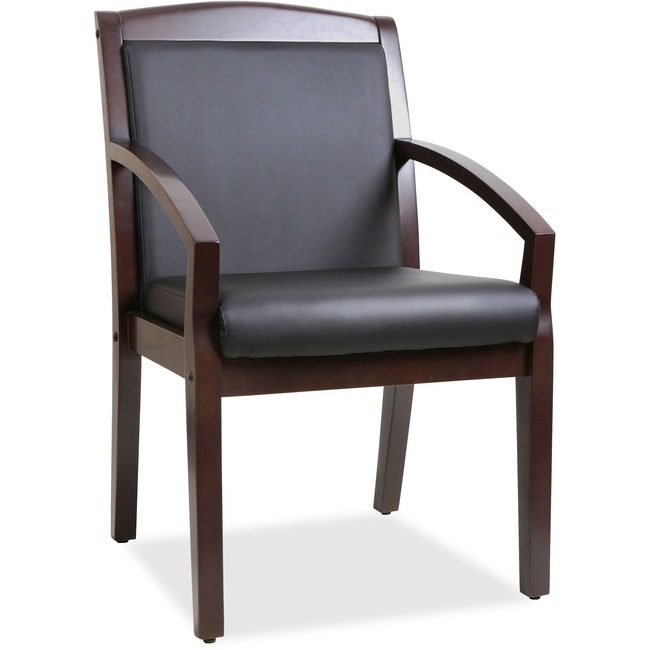 Lorell Chair Guest Blk/Esp Fab LLR20015