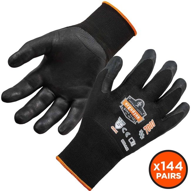 Ergodyne Glove Nitrile-Coated 2X Black EGO17856