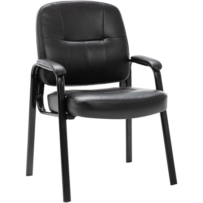 Lorell Chair Side Lthr Black LLR60122