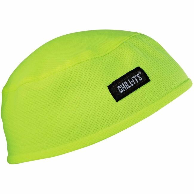 Ergodyne Cap Skull Terry Lime EGO12505