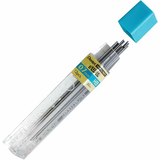 Pentel of America Refill Lead 0.7MM Hb/Black PEN50-HB