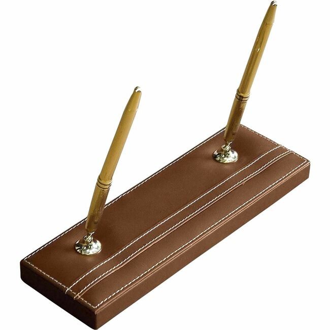 Dacasso Stand Pen Lthr Bn Gd DACA3204